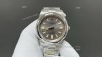 Clean Factory Rolex Oyster Perpetual 3230 Grey Face Watch
